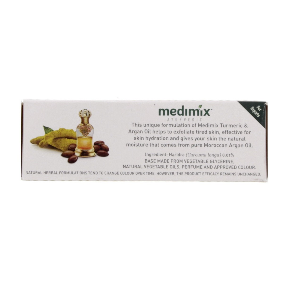 Medimix Ayurvedic Soap Turmeric & Argan Oil 125g